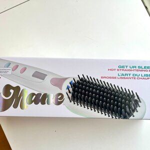 Never used Heated Straightening Brush New in Box